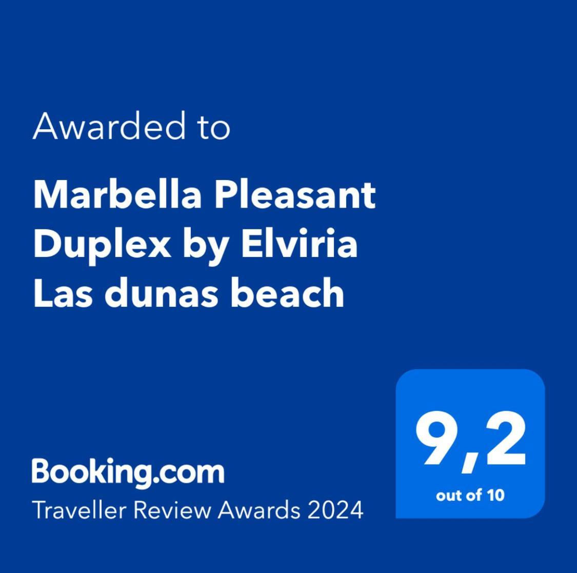 Marbella Pleasant Duplex By Elviria Las Dunas Beach Exterior photo